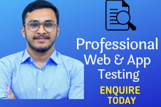 test your website or app functionality, and automate it