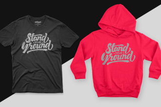 do amazing typography t shirt, hoodies, and sweatshirt designs for your business