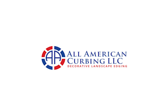 create an attractive sleek best quality logo for all american curbing