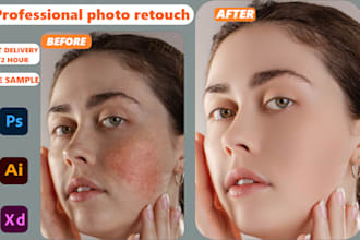 do photo retouch, image editing, any image photoshop editing
