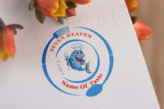 design restaurant, bar, coffee shop, bakery, fast food logo