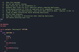 write python or bash or shell scripts to automate your tasks