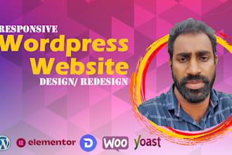 create a proffessional wordpress webstore, website or a blog