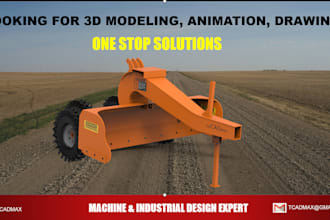 do custom 3d machine and product design as expert