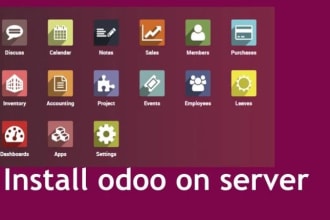 do odoo installation and server configuration with nginx
