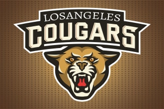 design a badge sports mascot logo for team, league and event