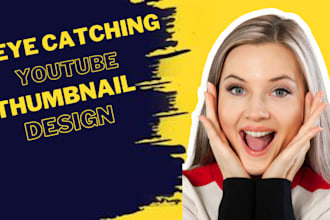 create attractive youtube thumbnail cartoon thumbnail design