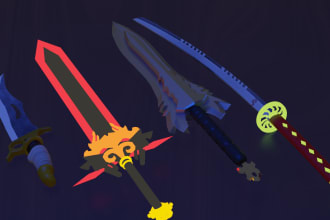 make 3d swords for roblox