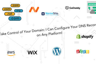 configure domain dns a, cname, txt, mx, spf, dkim, dmarc, srv