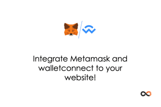 integrate metamask, walletconnect into your website