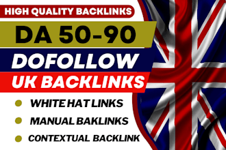 create contextual dofollow UK backlinks white hat manual link building service