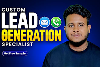 targeted b2b lead generation, email list, direct phone number, data enrichment