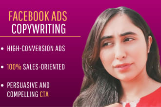 copywrite persuasive ad copy for your facebook ads that convert