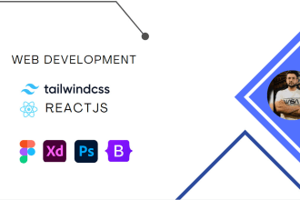 convert website figma to tailwind css using reactjs