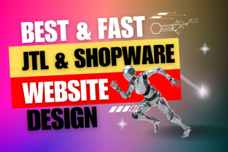design jtl shop and shopware store or shopware shop