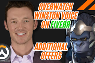 say anything as winston from overwatch