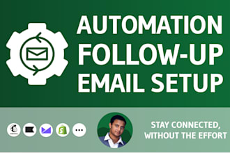 set up your automation or autoresponder or  follow up email