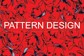 do pattern design and seamless pattern design