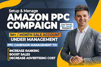 setup , manage and optimize your amazon PPC ads campaigns
