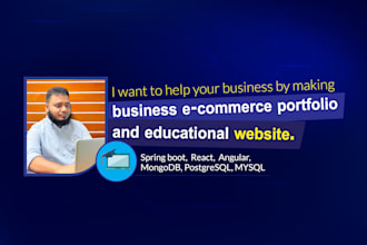 do custom website development, front end web developer