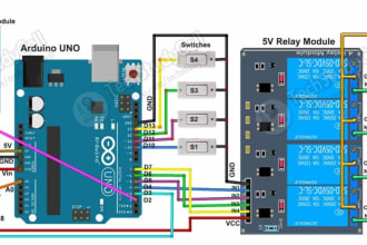 code your arduino or esp 2266 with sensors and iot