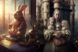 create high quality digital art with an advanced ai