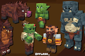 make blockbench minecraft mob