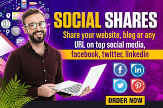 share your websites or blog on top social media marketing sites