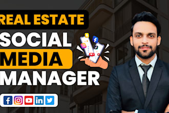 be your real estate social media manager and content creator