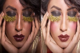 do high end retouch best quality and photo editing