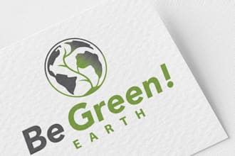 do an awesome environment logo for your business or farm