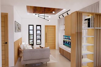create 3d visualization, exterior and interior