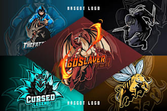 design super fantastic gaming, esport logo in very short time