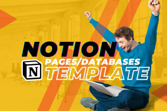 create your customized notion template for life or business