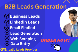 do b2b lead generation targeted lead and web scraping