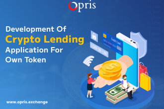 develop crypto lending applications for own tokens