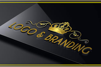 design incredible custom logo with brand identity