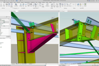 use revit, tekla, fem to design your structural project
