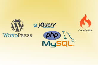 modify or build a php laravel codeigniter symfony wordpress