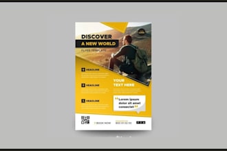 design amazing food ,fitness ,flyers business logo in 24 hours