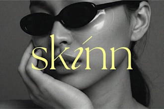 create a high end brand identity, luxury branding with logo