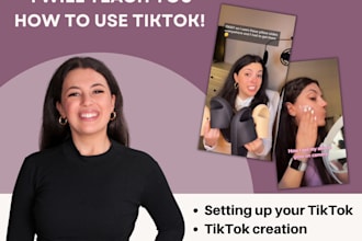 teach you how to use tiktok