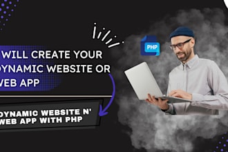 design and develop your web application