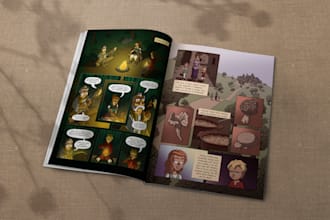 create your comic or graphic novel page