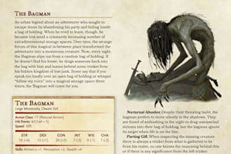 create custom dnd homebrew 5e content