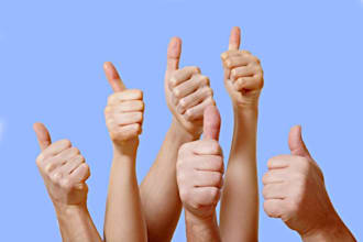 thumbs up 25 squidoo lens of your choosing