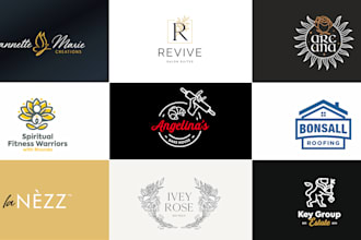 create a professional logo with unlimited revisions