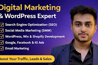 manage your digital marketing with wordpress