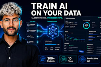 train custom ml models, fine tune llms, gpt and llama on your data