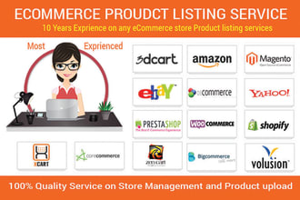 do product upload and photo upload into your ecommerce store